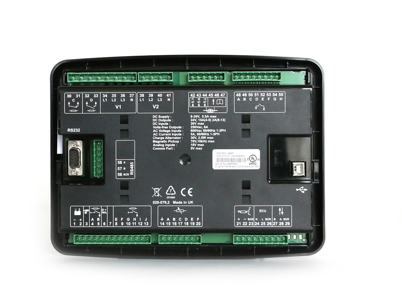 İdarəetmə paneli - DSE7320 MKII - 6001567