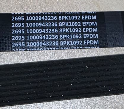 Kəmər - Baudouin - 16232121K - 1000943236 - 8PK1092 EPDM