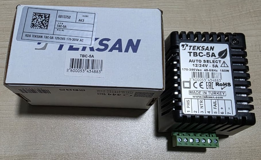 Aküşarj cihazı - TBC-5A 12/24V 5A - 6013752