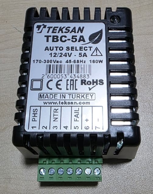 Aküşarj cihazı - TBC-5A 12/24V 5A - 6013752