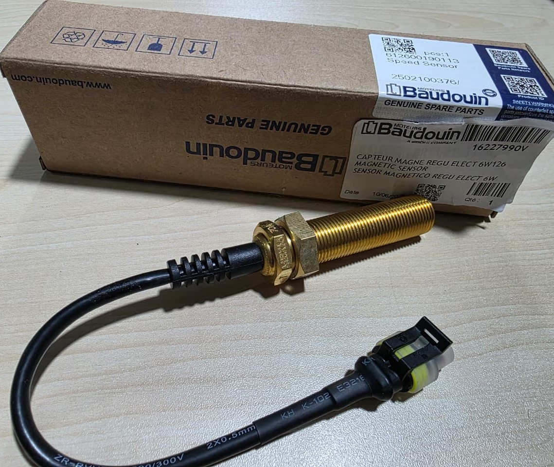 Sürət Sensoru - Baudouin - 16227990V - 2502100376 - 612600190113